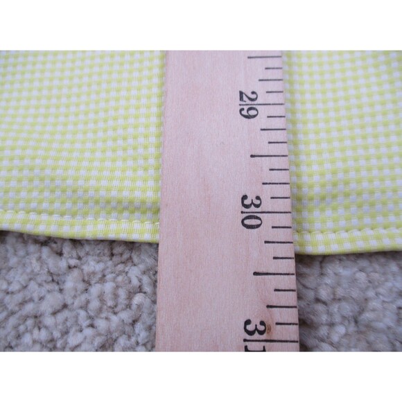 Mizzen Main Shirt Extra Large Trim Fit Yellow Performance Casual Button Up Mens - Picture 8 of 9